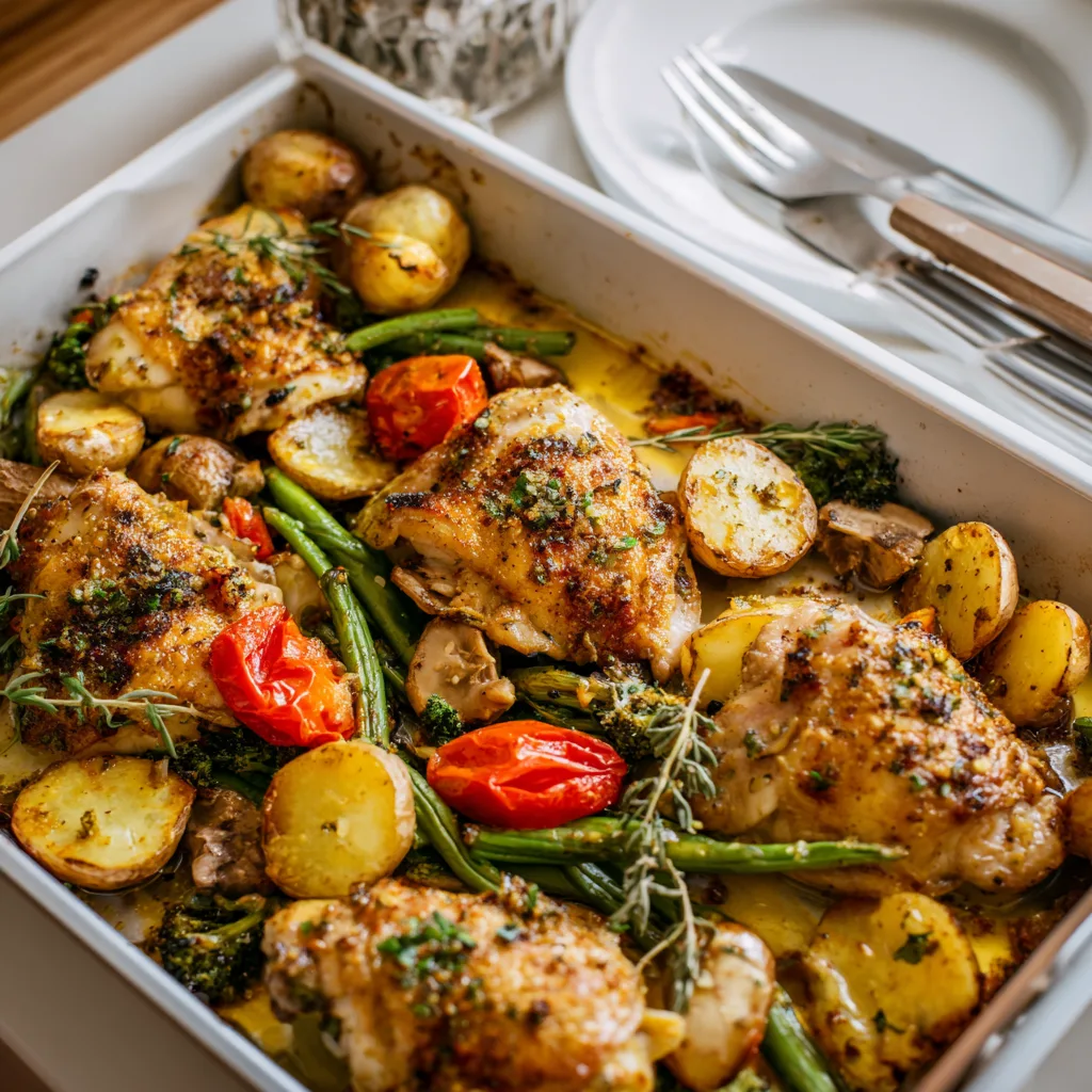 Chicken Sheet Pan Dinner Recipe