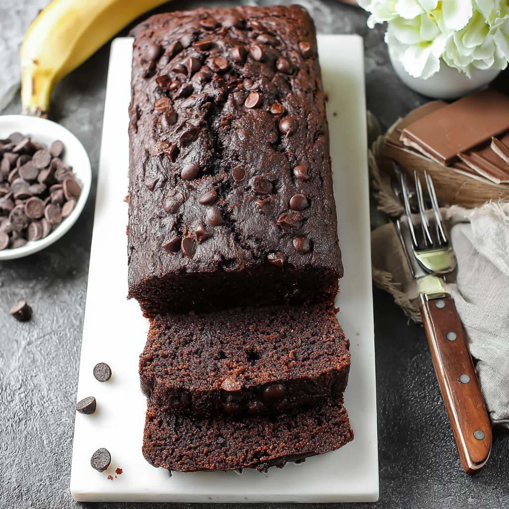 Best Chocolate Banana Bread