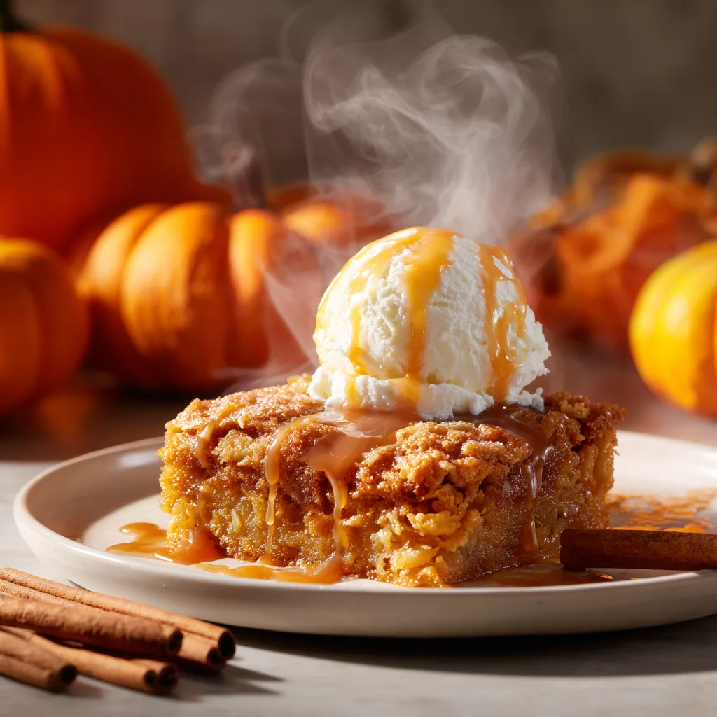 Pumpkin Dump Cake