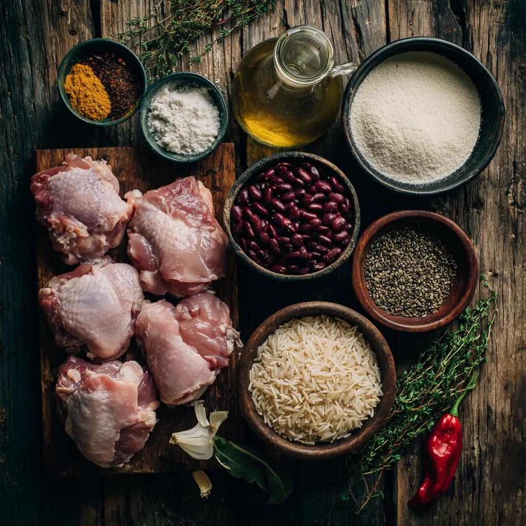 Caribbean Jerk Chicken and Rice