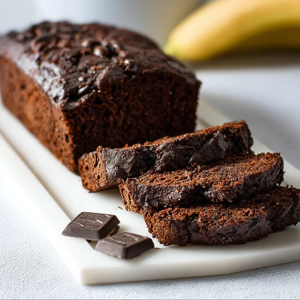 Dark Chocolate Banana Bread