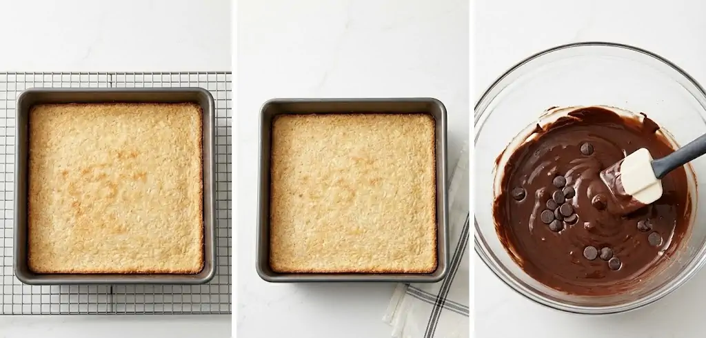 Dark Chocolate Coconut Macaroon Bars