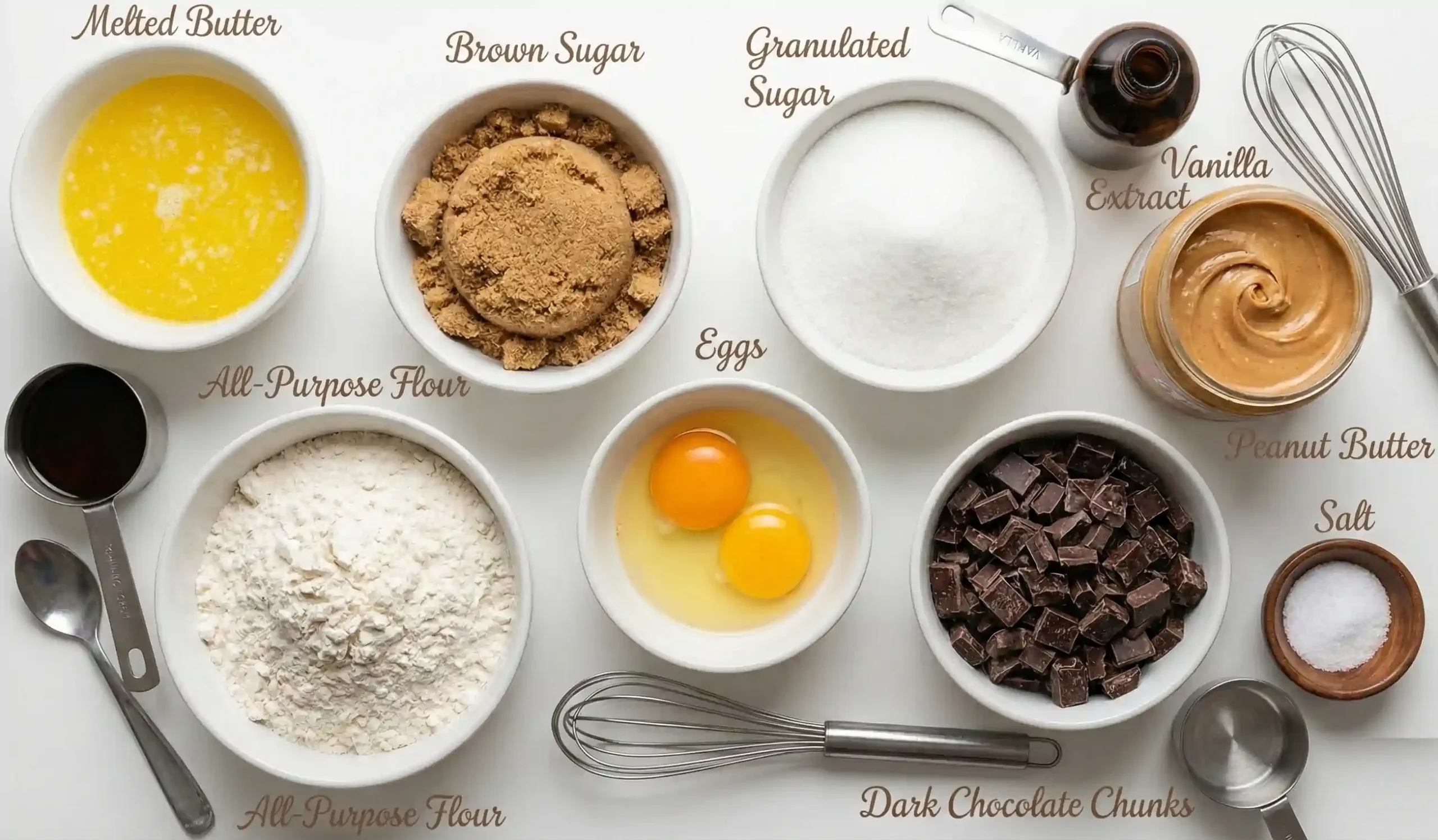 Dark Chocolate Peanut Butter Swirl Blondies