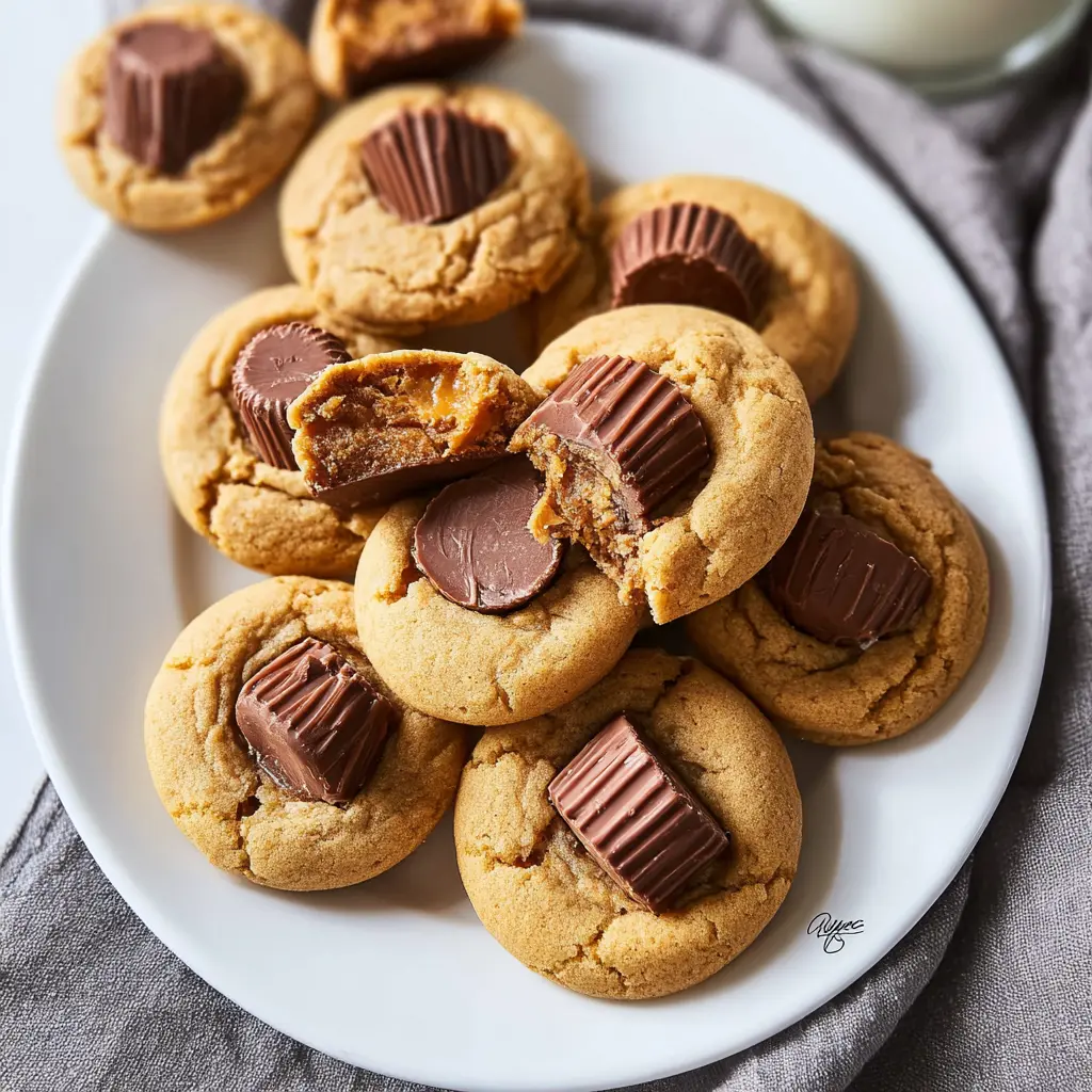 Peanut Butter Cup Cookies