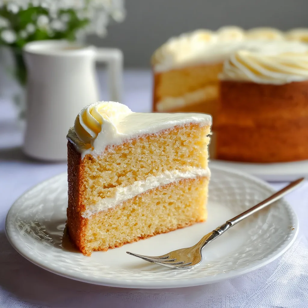 Vanilla Cake Recipe