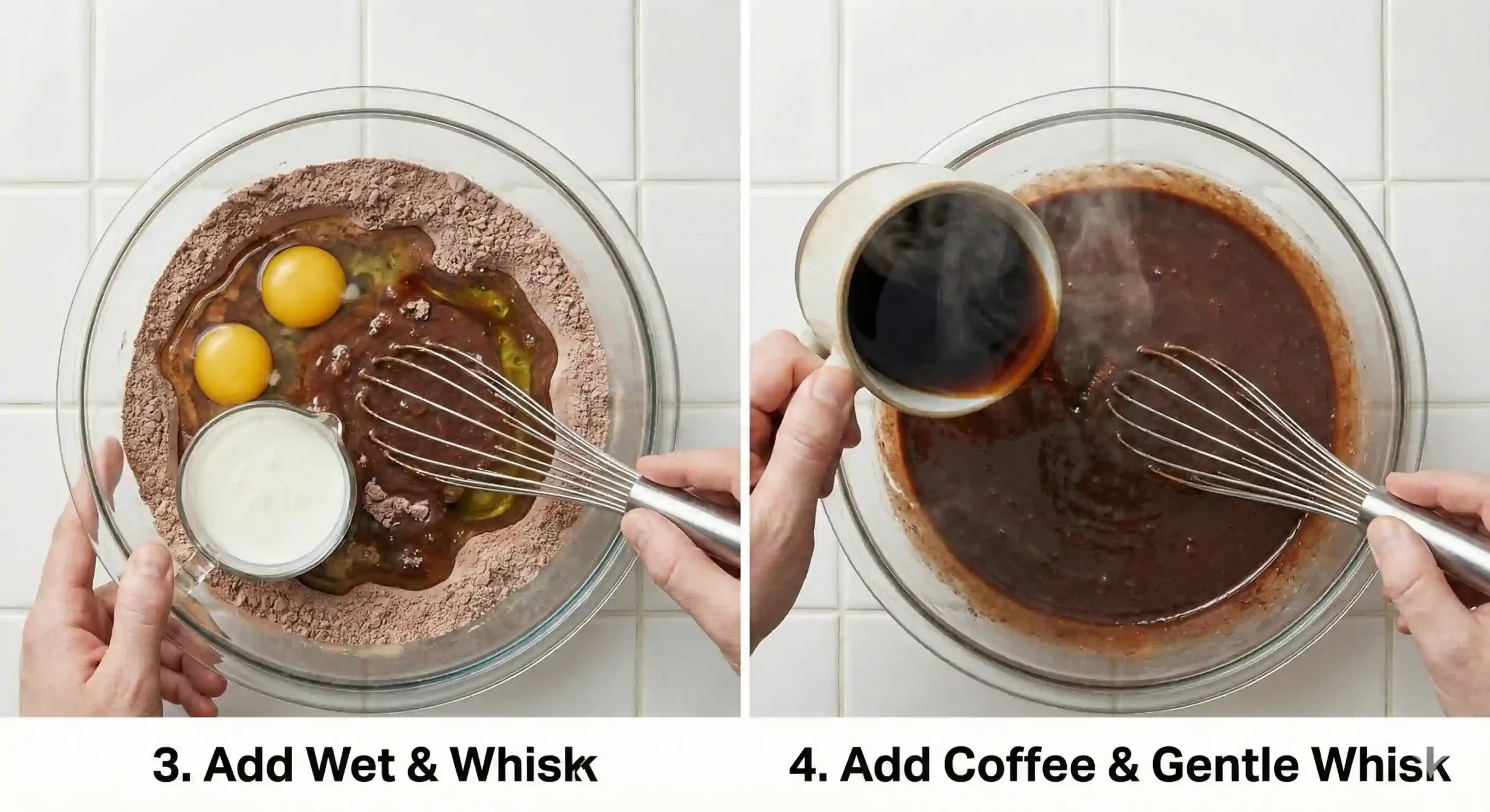 Chocolate Cake with Coffee Buttercream