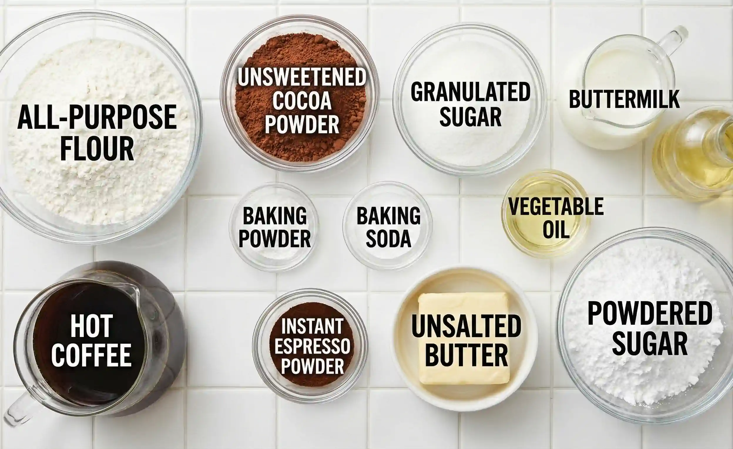 Chocolate Cake with Coffee Buttercream