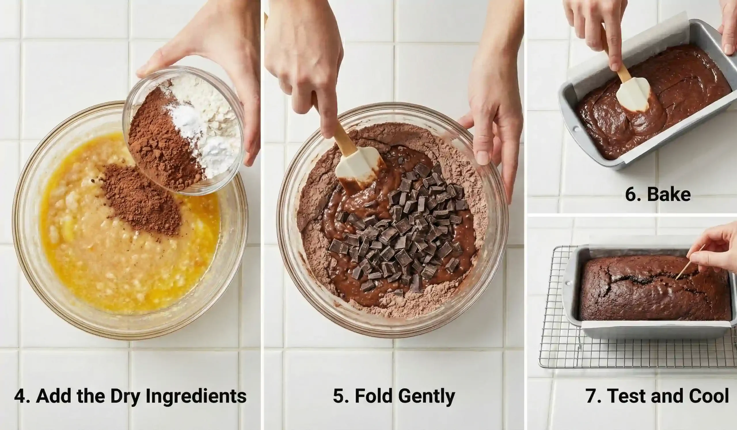 Dark Chocolate Orange Loaf Cake